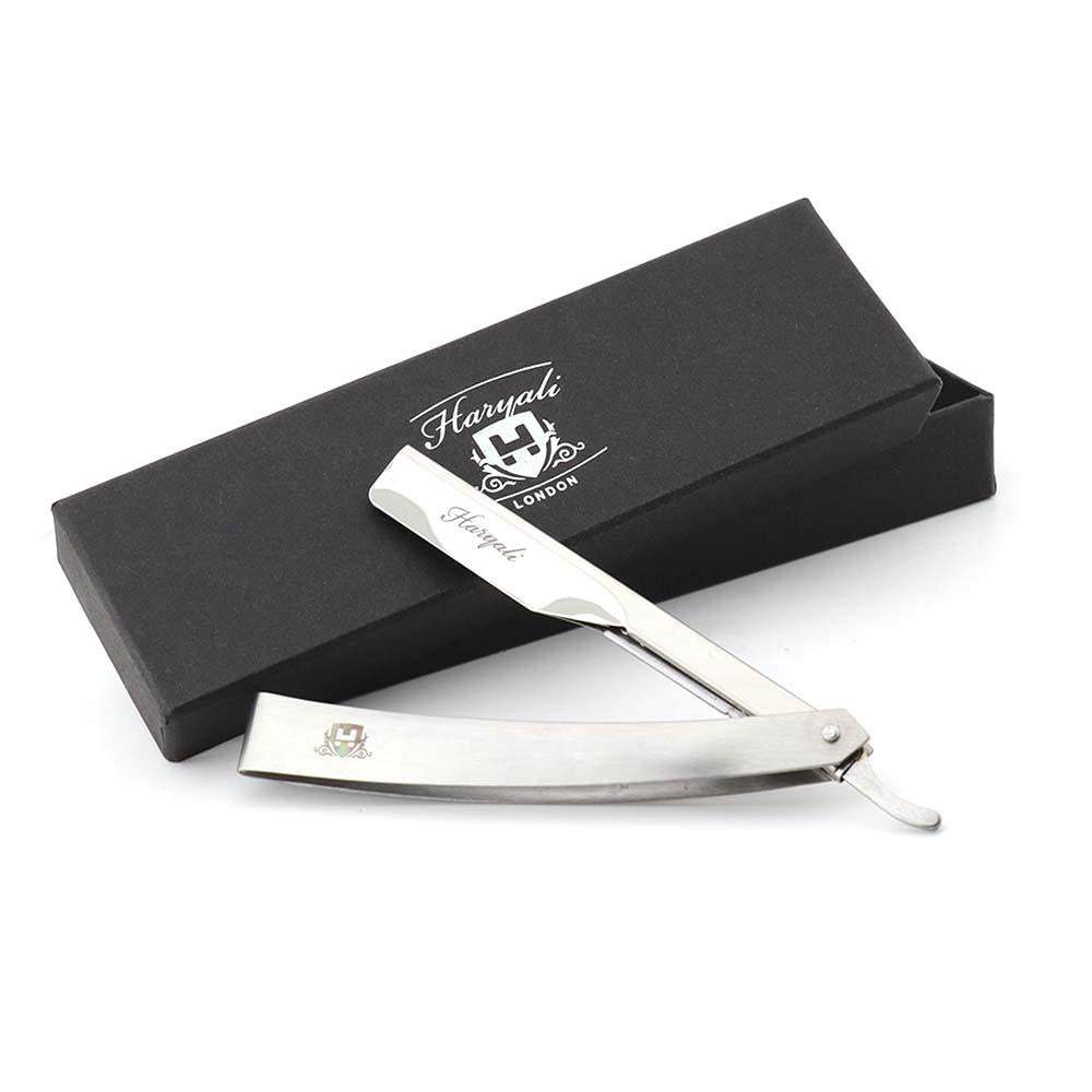 Haryali's Steel Straight Cut Throat Razor - HARYALI LONDON